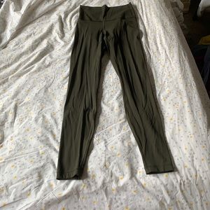 Lululemon Size 4 Green Align Leggings